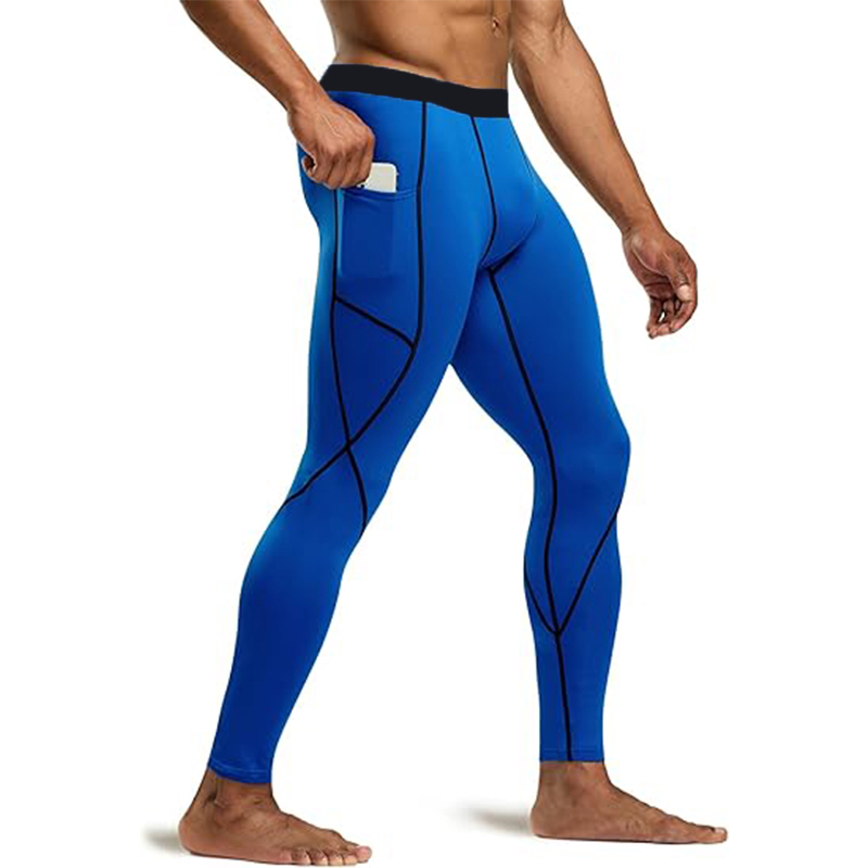 Crossfit Equipment - Men Running Leggings Quick Dry Gym