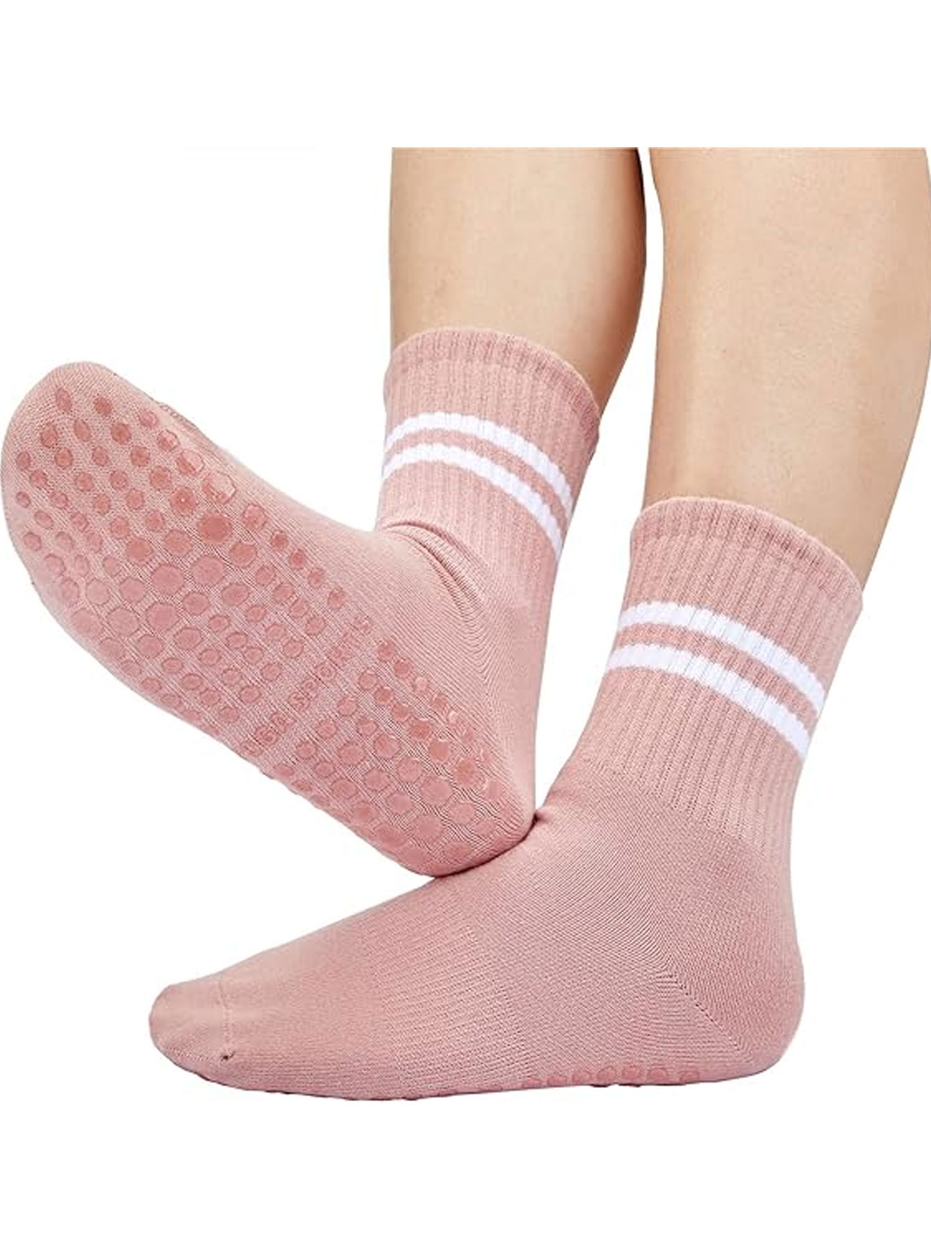 3 Pairs of Yoga Socks, Non-Sli - Crossfit Yoga 评论和价格