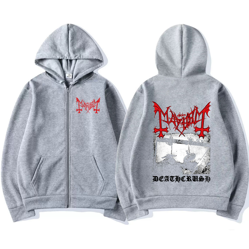 Mayhem Deathcrush Music Zip Up - Crossfit Mayhem 评论和价格