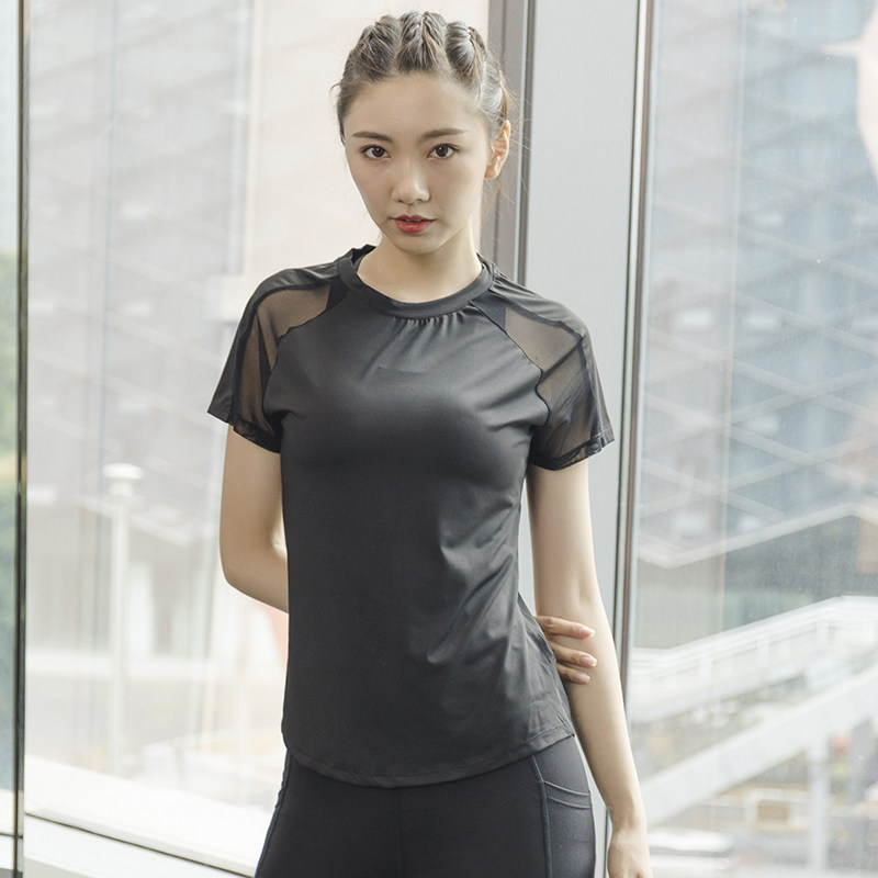 Summer Sports Short-Sleeved Wo - Crossfit Yoga 评论和价格