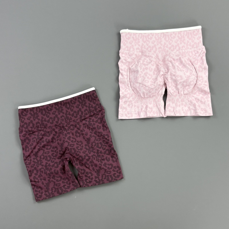 HISTELLO Gym Shorts Leopard Pr - Crossfit Yoga 评论和价格