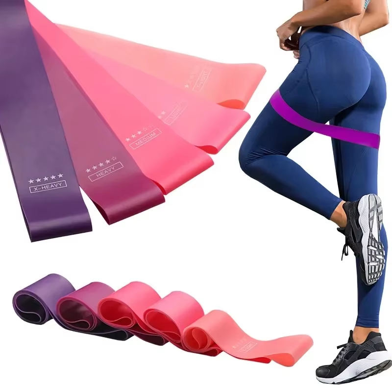 Rubber Resistance Bands Portab - Crossfit Training Gear 评论和价格