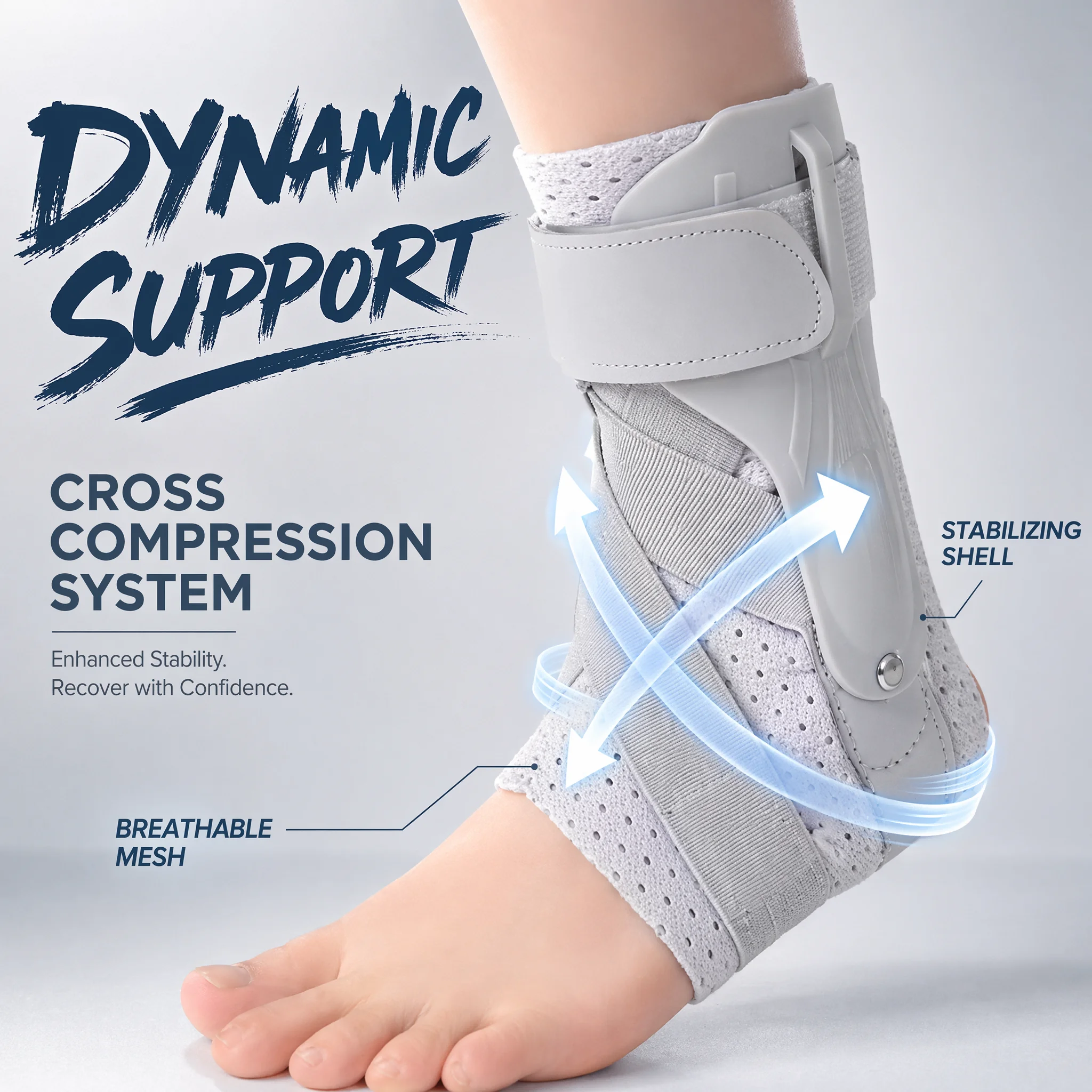 Ankle Brace with Side Stabiliz - Ankle Mobility Band 评论和价格