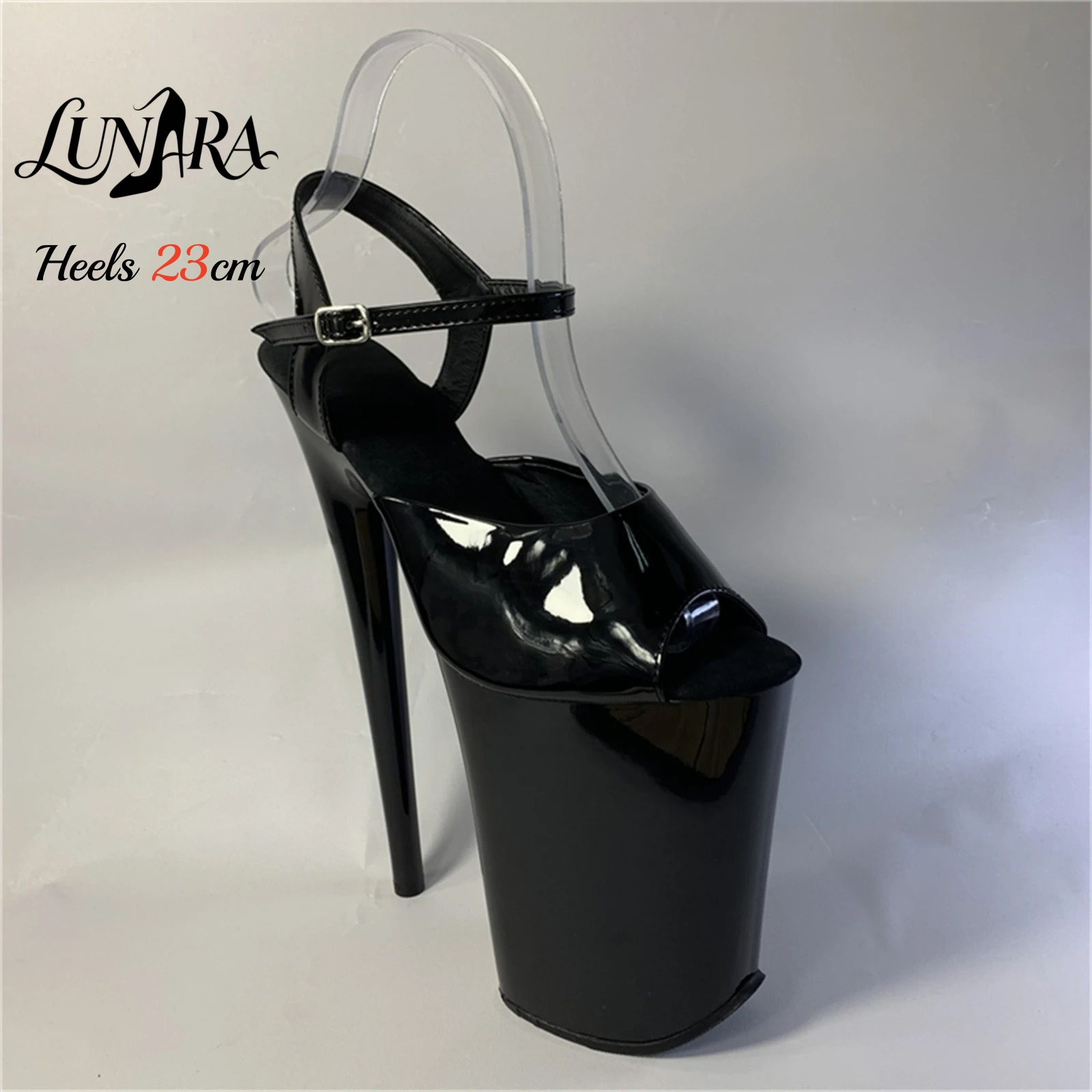 23cm/9Inch Black Patent Exotic - Crossfit Ladies 评论和价格