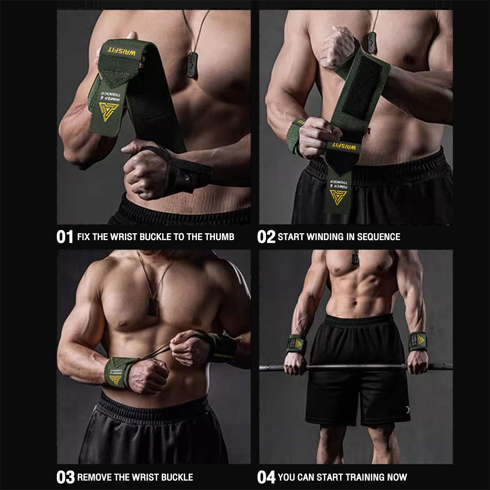 1 Pair Premium Wrist Support F - Crossfit Equipment 评论和价格