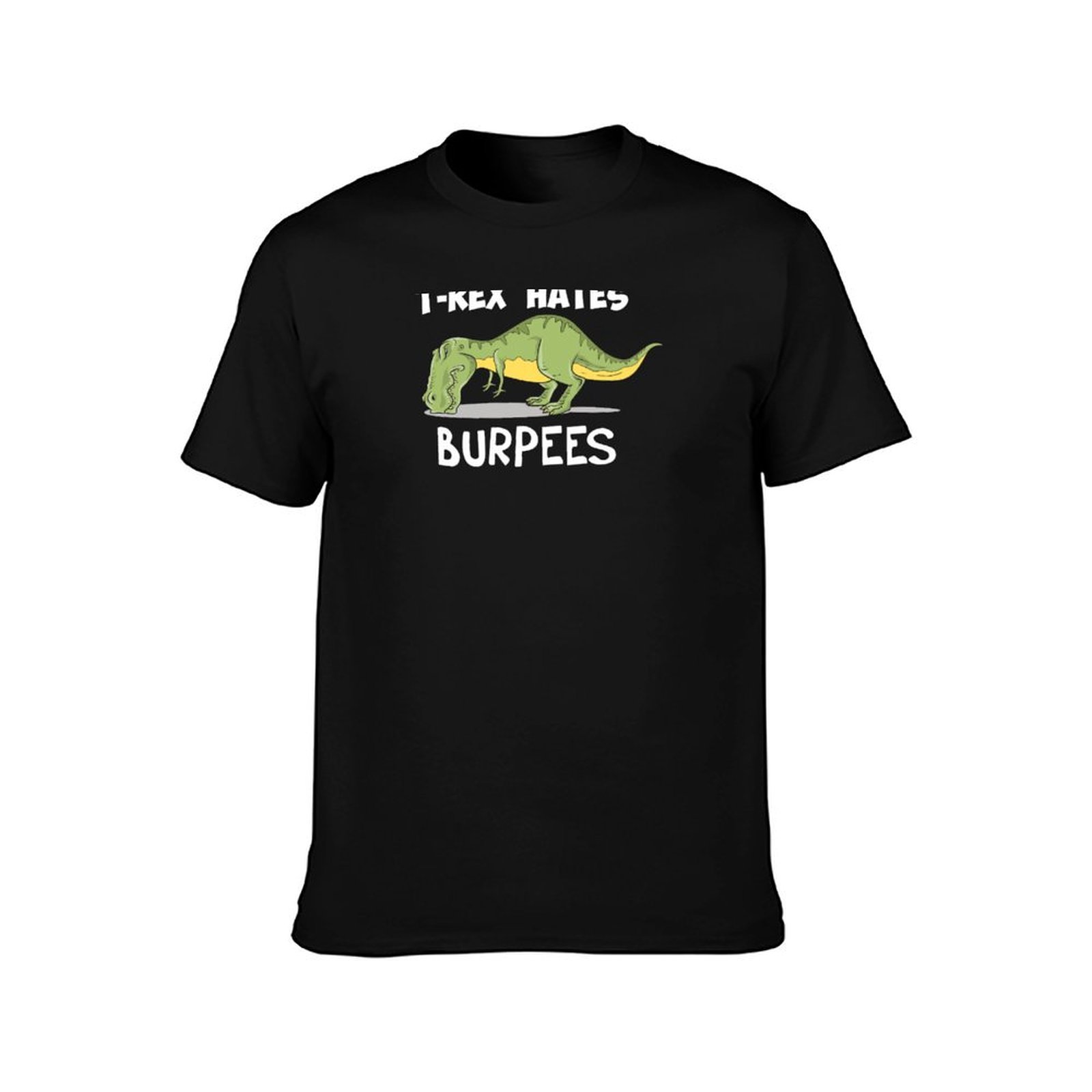 T-Rex Hates Burpees T-Shirt Su - Crossfit Mayhem 评论和价格